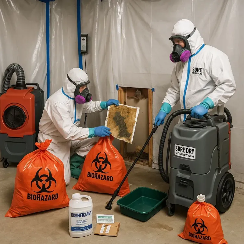 Contaminated Water Handling Protocols process in Dudley, MA