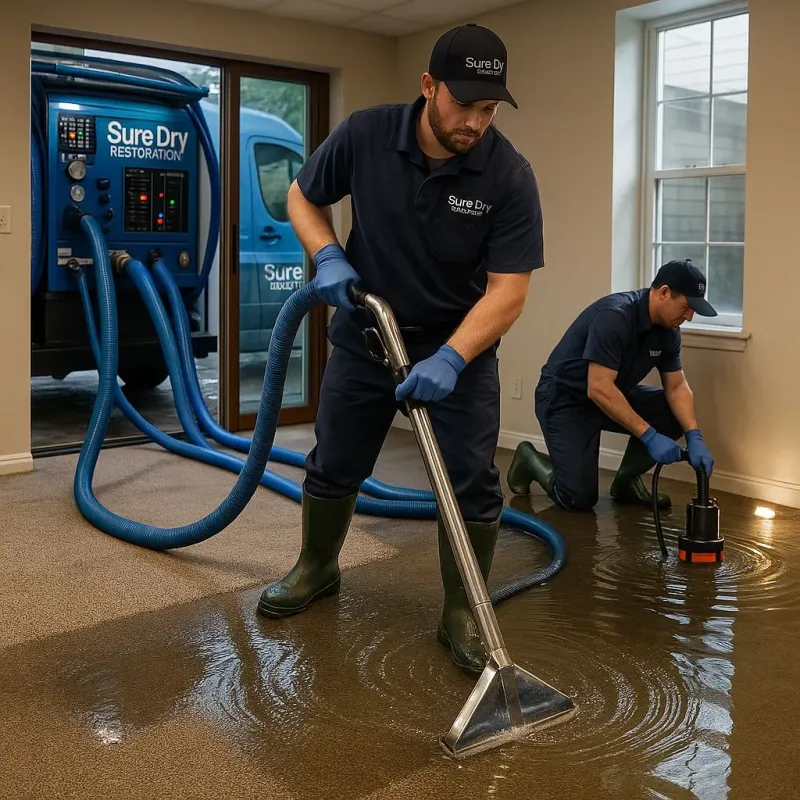 Water Extraction and Removal process in Dudley, MA